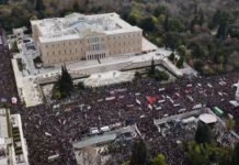 Yunanistan’da tren kazasının 2. yılında eylemler sürüyor: Binler sokaktaydı