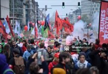 Belçika’da Emekçilerden Kemer Sıkma Politikalarına Karşı Üç Günlük Direniş