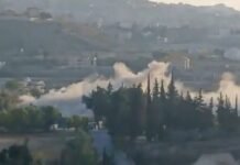 Siyonist İsrail, Lübnan’ın güneyine hava saldırısı