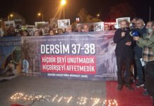 DEDEF, ADEF ve DAM’dan Kadıköy’de protesto: “Dersim 37–38’i unutmadık, affetmedik”