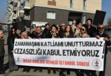 19 Aralık Katliamının 25. yılında Bayrampaşa Hapishanesi önünde açıklama