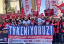 Birleşik Kamu-İş’in iş bırakma eylemine polis şiddeti: Emekçiler darp edildi