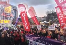 Kocaeli’de emekliler insanca yaşayacak maaş talebiyle yürüdü: “Hakkımızı alana kadar buradayız”