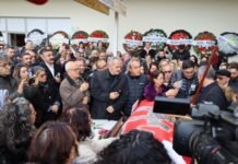 Geçmiş Dönem İHD İzmir Eş Başkanı Ali Aydın Son Yolculuğuna Uğurlandı