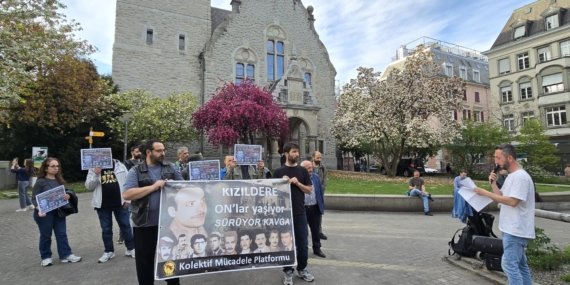 İsviçre’de Kızıldere Şehitleri Anıldı