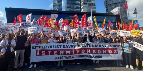 NATO Liderler Zirvesi’ne karşı pek çok kentte eylem: “NATO’yu istemiyoruz”