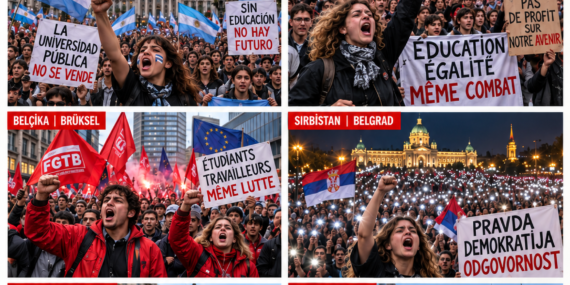 Avrupa’dan Latin Amerika’ya Gençlik Ayakta