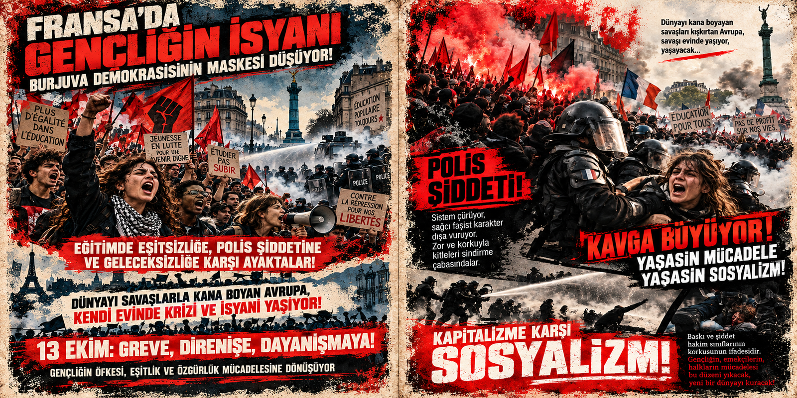 Fransa’da Gençliğin İsyanı_ Direniş ve Dayanışma